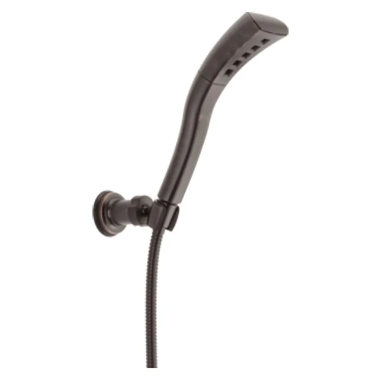 Ribbon Single Function H2Okinetic Handshower with Rotating Head/Adjustable Wall Mount - Frankwebs