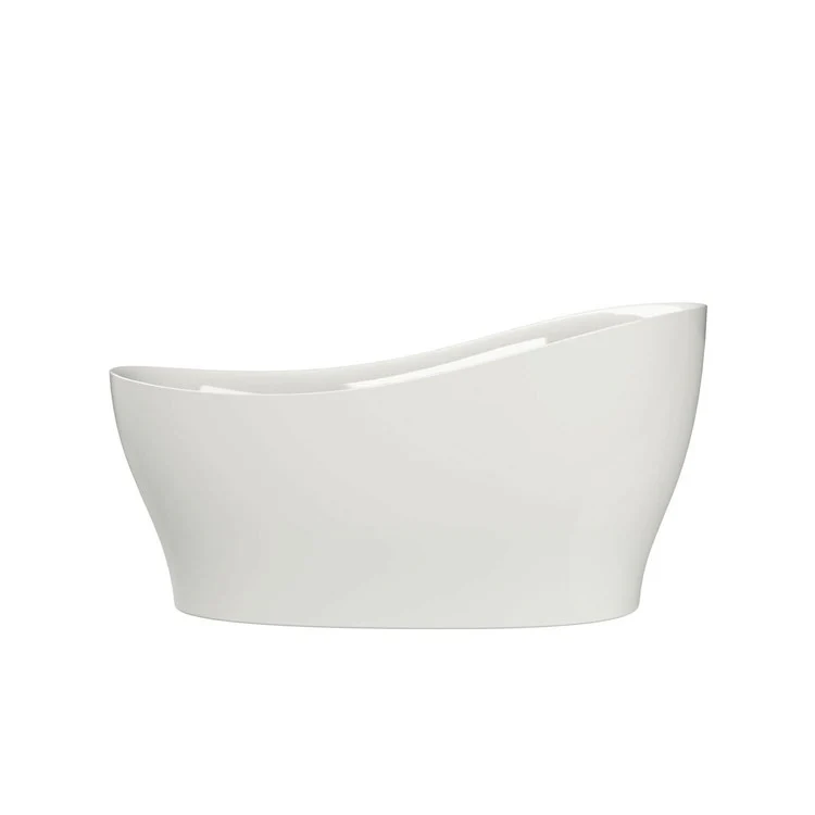 Freestanding Tub Joan 61 x 32 Inch End White Oval - Frankwebs