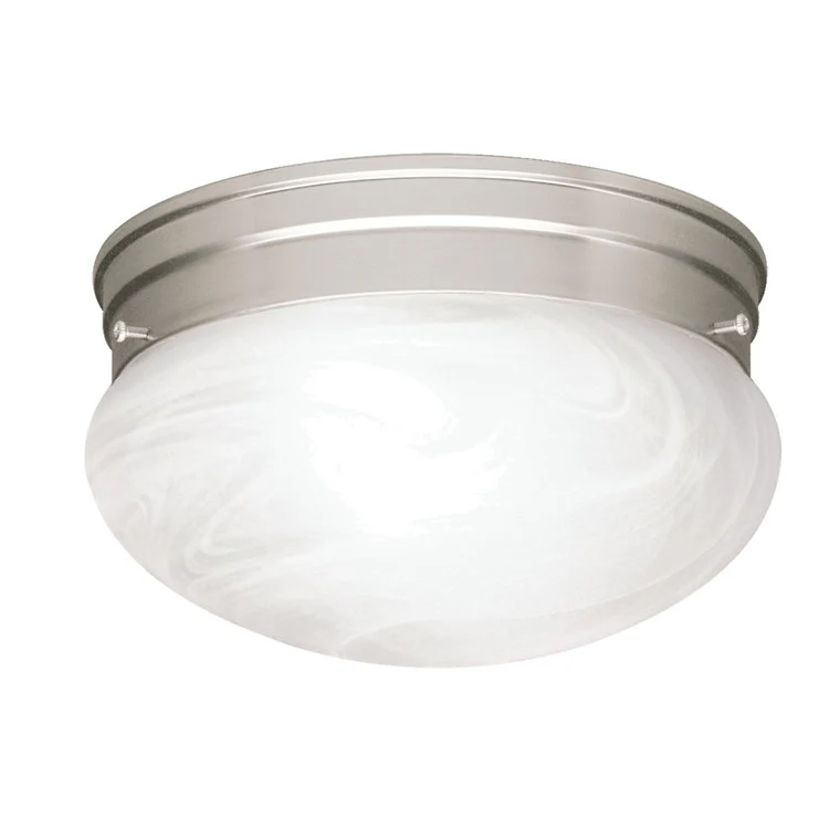 Ceiling Space Two-Light Flush Mount Ceiling Fixture - Frankwebs