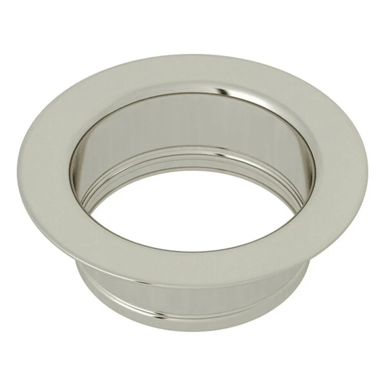 Disposal Flange Escutcheon Polished Nickel 3-1/2 Inch Brass for ISE Disposals Including Sears/KitchenAid/Whirlpool 5-3/4 Inch - Frankwebs