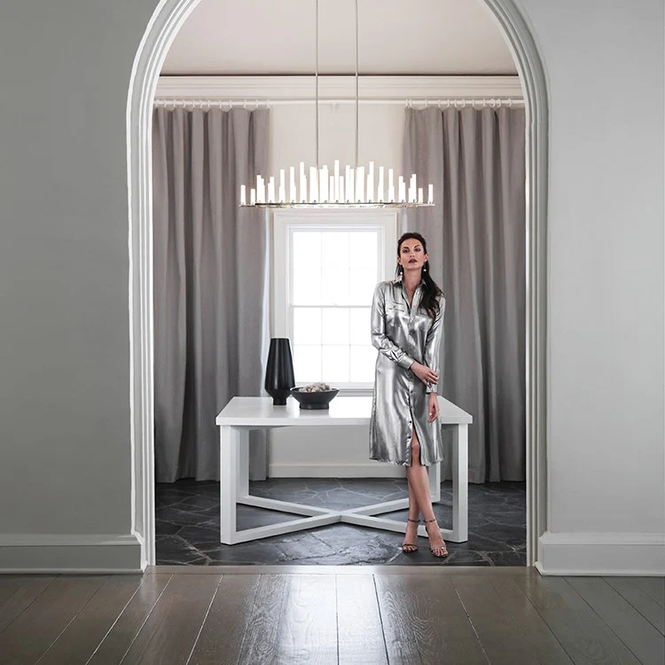 Trinity LED Linear Chandelier by Frederick Raymond - Frankwebs