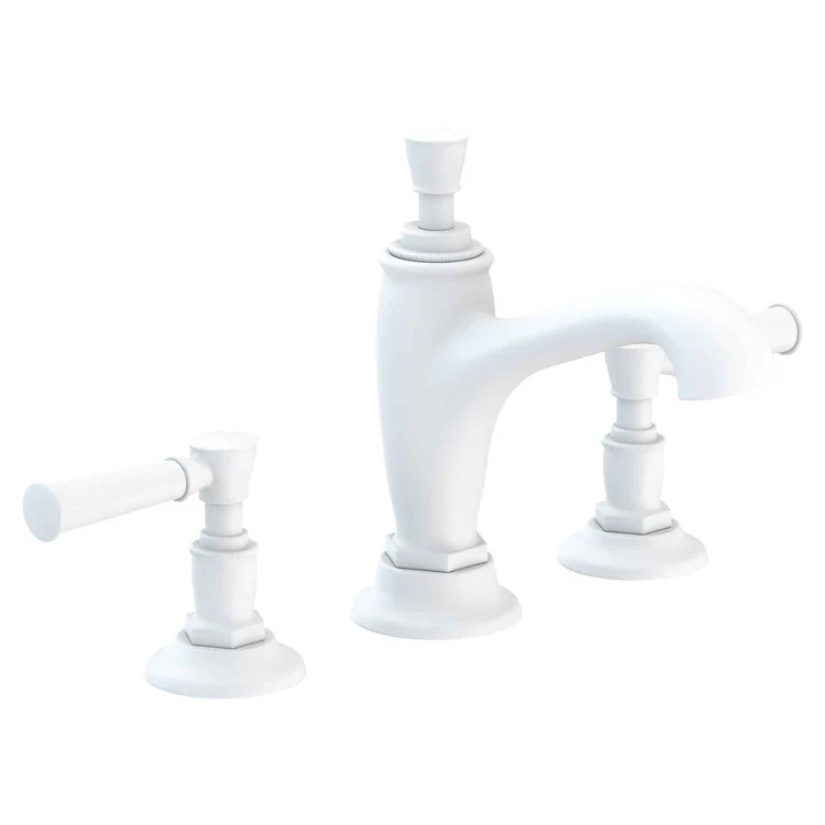 Lavatory Faucet Vander Widespread 8 to 20 Inch Spread 2 Lever ADA French Gold PVD 1.2 Gallons per Minute Brass Spout Height 4-1/2 Inch - Frankwebs