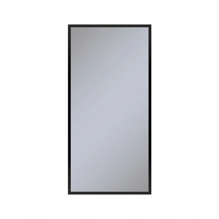 Medicine Cabinet Profiles 24W x 48H x 4D Inch 1 Doors Mirror Polished Nickel Flat Top Right Hand Side Electric - Frankwebs
