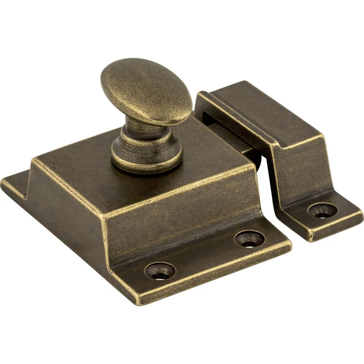 Door Latch Additions Cabinet German Bronze 2 x 2 x 1/2 Inch Zinc Alloy - Frankwebs