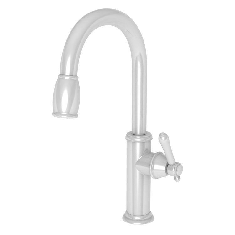 Kitchen Faucet Chesterfield 1 Lever ADA Satin Gold PVD Pull Down Spout Height 10-1/3 Inch 1.8 Gallons per Minute - Frankwebs