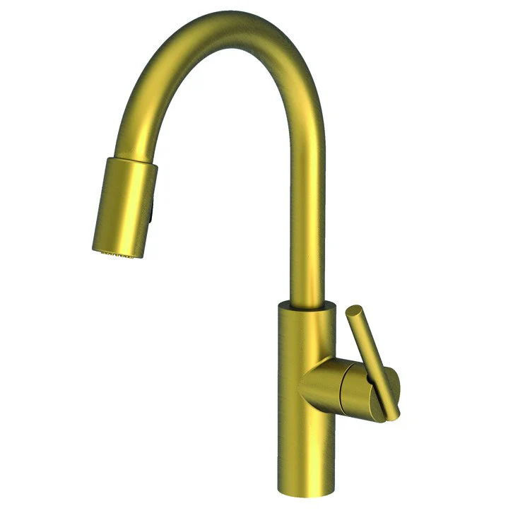 East Linear Single Handle Pull Down Kitchen Faucet - Frankwebs