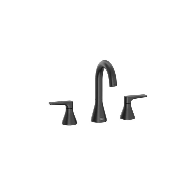 Lavatory Faucet Aspirations Widespread 13-11/32 Inch Spread 2 Lever ADA CALGreen/CEC/WaterSense Matte Black 1.2 Gallons per Minute - Frankwebs