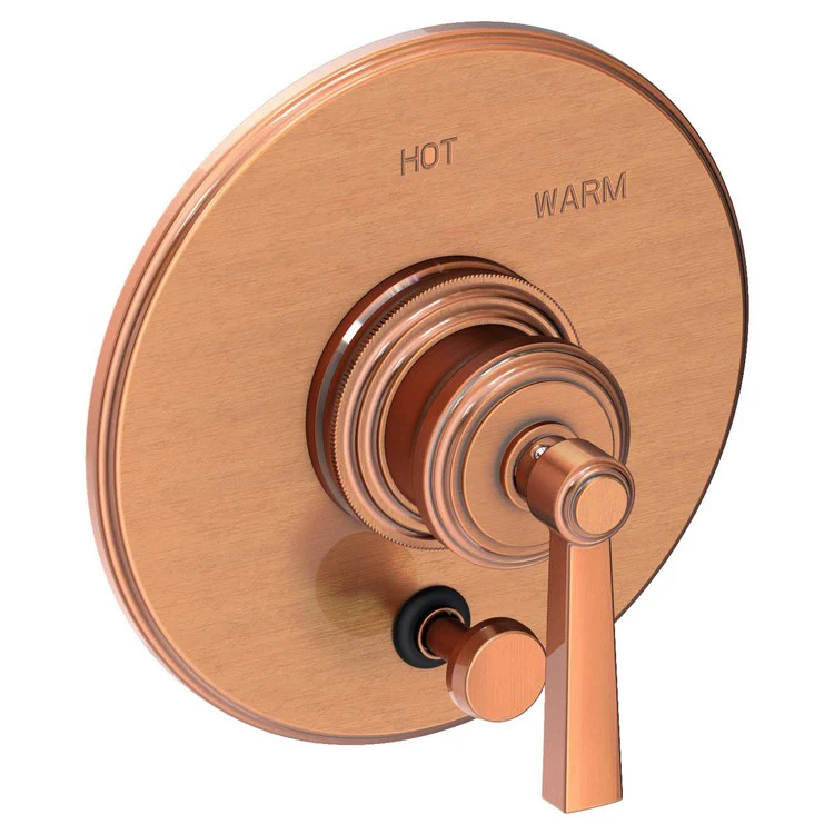 Miro Pressure Balance Tub/Shower Valve Trim Only with Lever Handle - Antique Copper - Frankwebs
