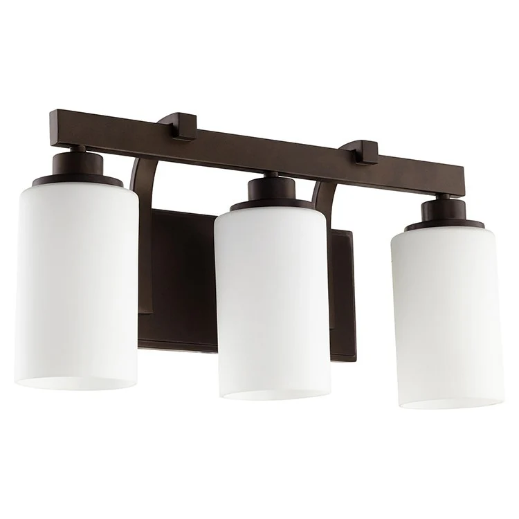 Lancaster Three-Light Bathroom Vanity Fixture - Frankwebs