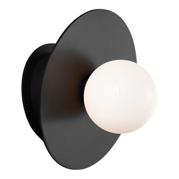 Nodes Single-Light Angled Wall Sconce by Kelly - Frankwebs