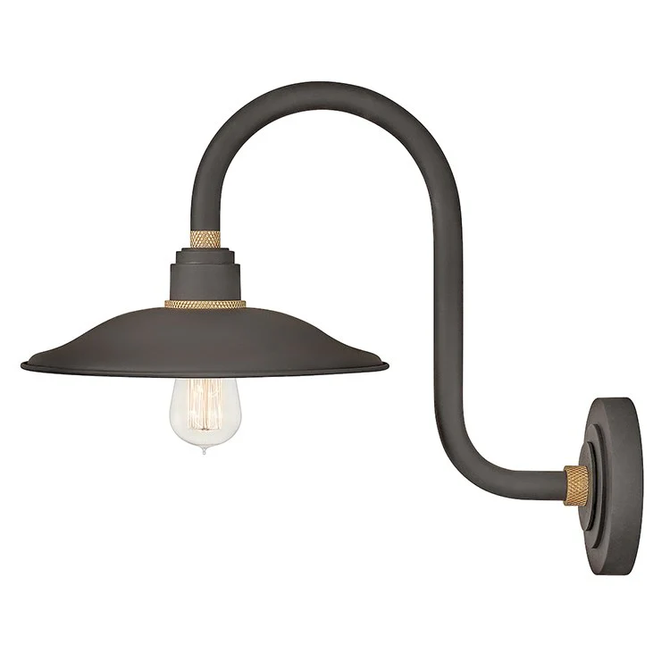 Foundry Single-Light Medium Outdoor Wall Sconce - Frankwebs