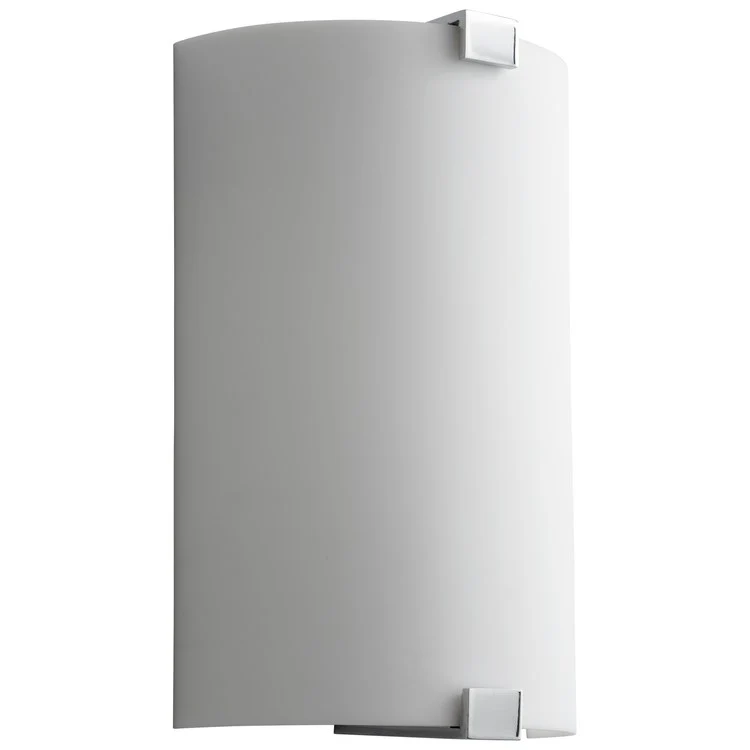 Siren Single-Light LED Wall Sconce with Acrylic Shade - Polished Chrome - Frankwebs