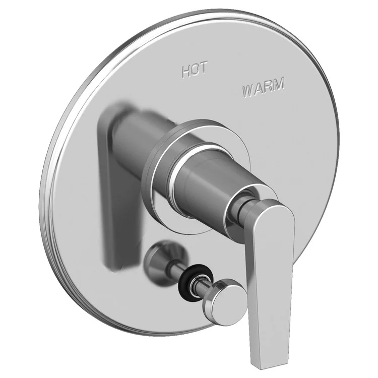 Pressure Balance Valve Trim Dorrance with Diverter Pull Knob 1 Lever Forever Brass PVD ADA Depth 3-1/6 Inch - Frankwebs