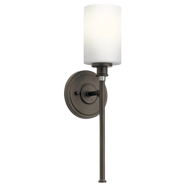 Joelson Single-Light Bathroom Wall Sconce - Frankwebs