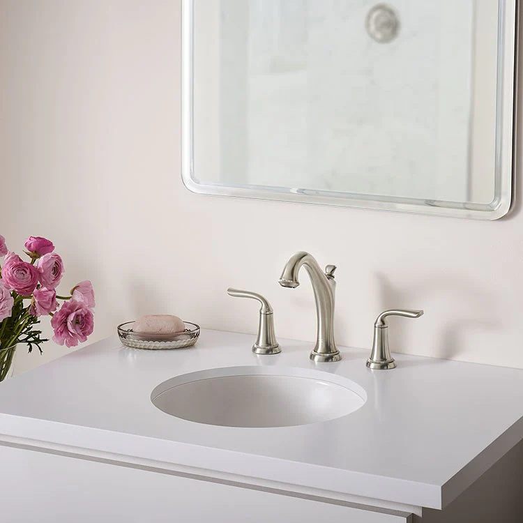 Patience Two-Handle Widespread Bathroom Faucet with Pop-Up Drain - Frankwebs