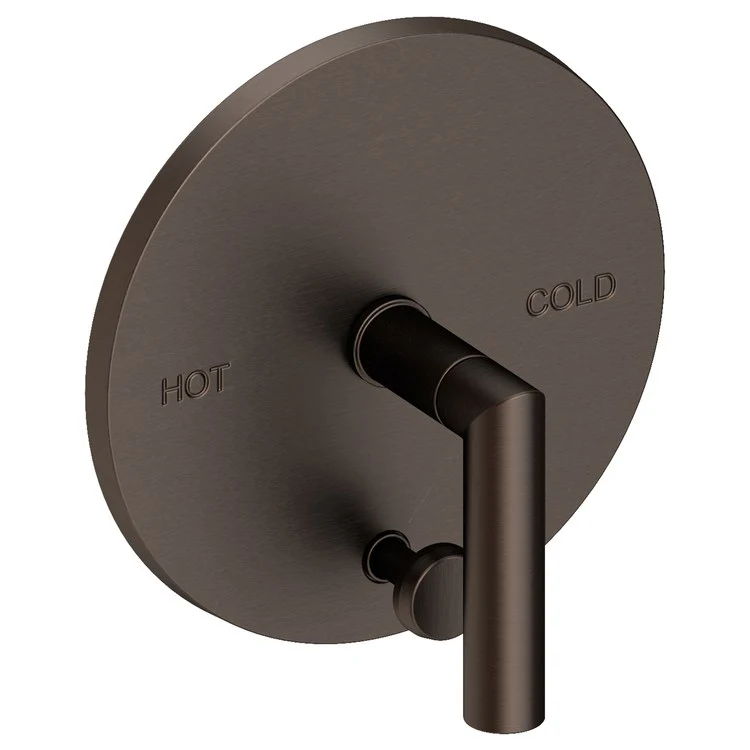 Pavani Pressure Balance Tub/Shower Valve Trim Only with Lever Handle - Satin Bronze PVD - Frankwebs
