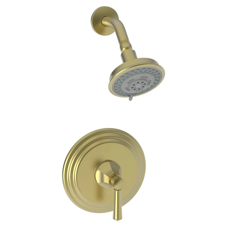 Shower Trim Metropole Pressure Balanced 1 Lever Satin Gold PVD ADA 1.8 Gallons per Minute 1 Function - Frankwebs