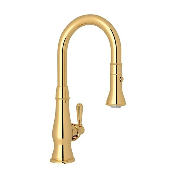 Bar Faucet Lombardia 1 Lever Unlacquered Brass 1.8 Gallons per Minute - Frankwebs