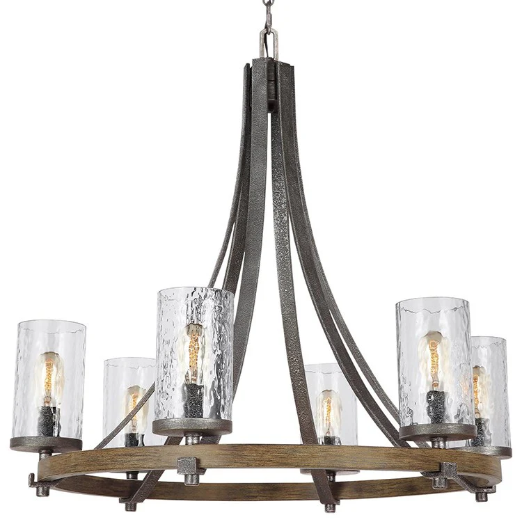 Angelo Six-Light Single Tier Chandelier - Frankwebs