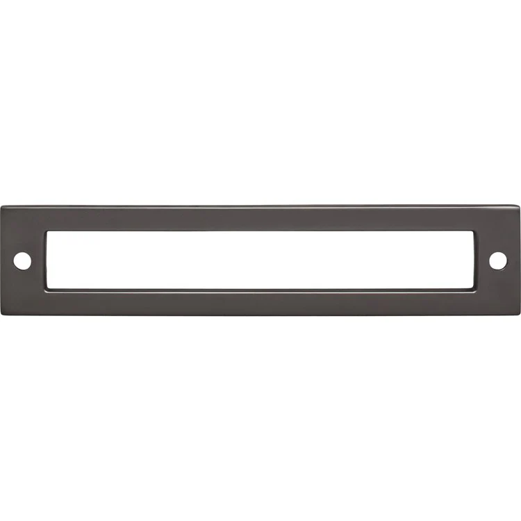 Pull Backplate Lynwood Hollin Rectangle Ash Gray 5-1/16 Inch 2 Hole Zinc Alloy - Frankwebs