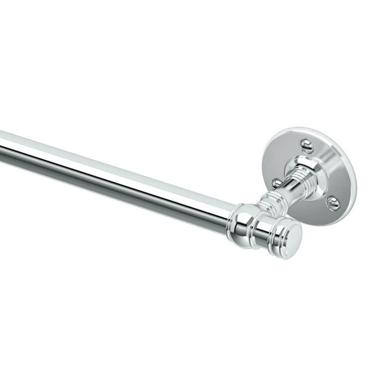 Towel Bar Cafe 24 Inch Chrome Wall Mount Metal - Frankwebs
