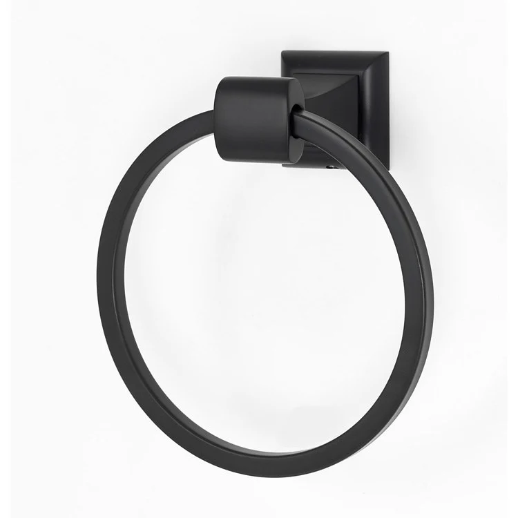 Towel Ring Manhattan Bath 6-1/8 Inch Polished Nickel Brass 3 Inch - Frankwebs