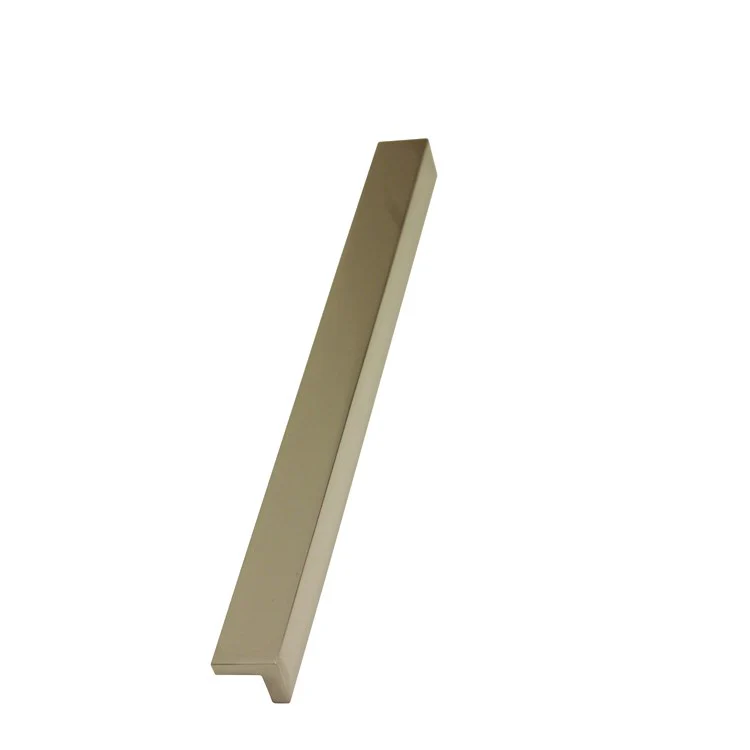 Pull Tab Pulls Satin Nickel Brass 8 Inch 8-1/2 Inch 7/8 Inch - Frankwebs