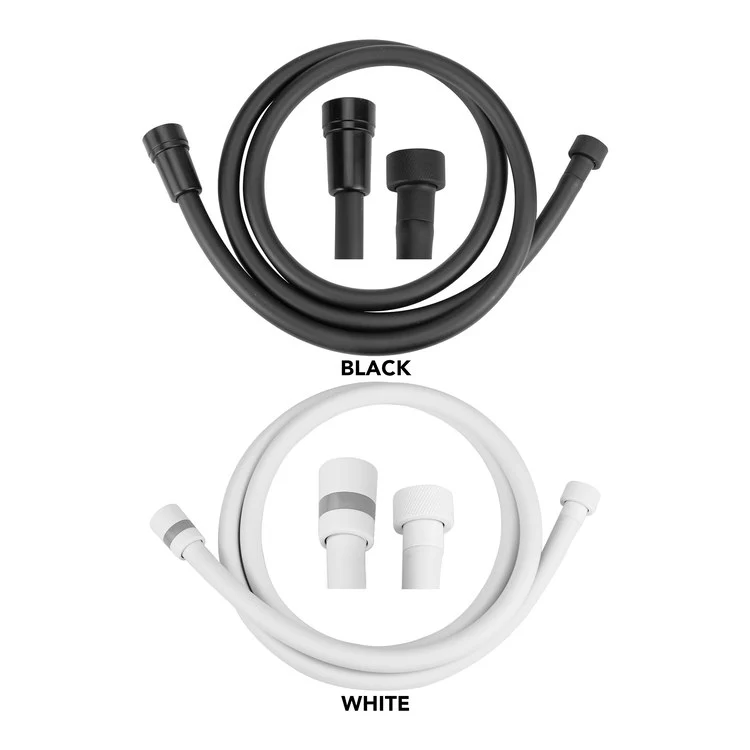 Handshower Hose 60 Inch Matte Black Brass - Frankwebs