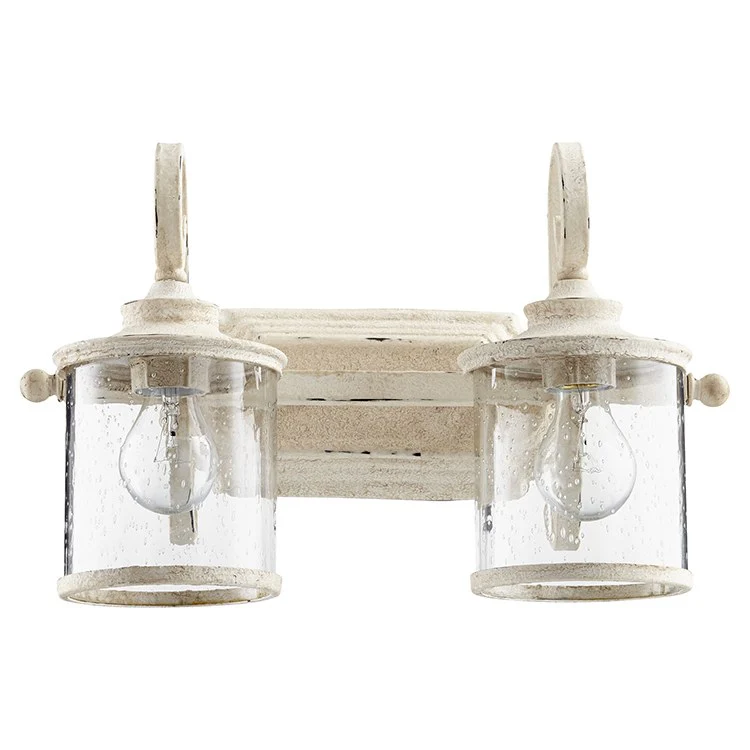 San Miguel Two-Light Bathroom Vanity Fixture - Frankwebs