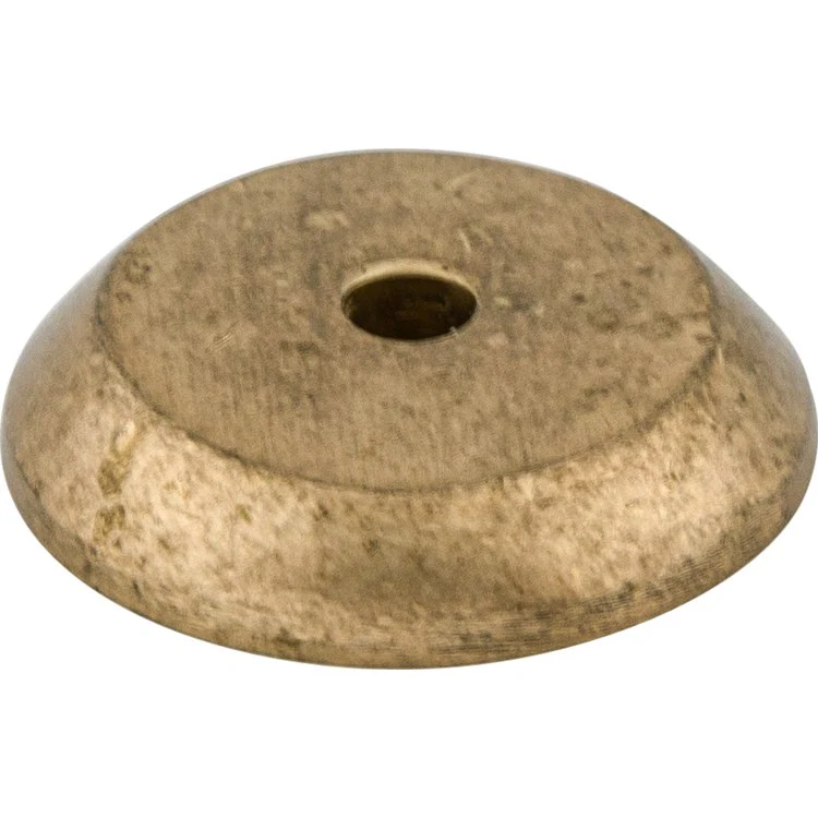 Knob Backplate Aspen Round Light Bronze 7/8 Inch 1 Hole Bronze - Frankwebs