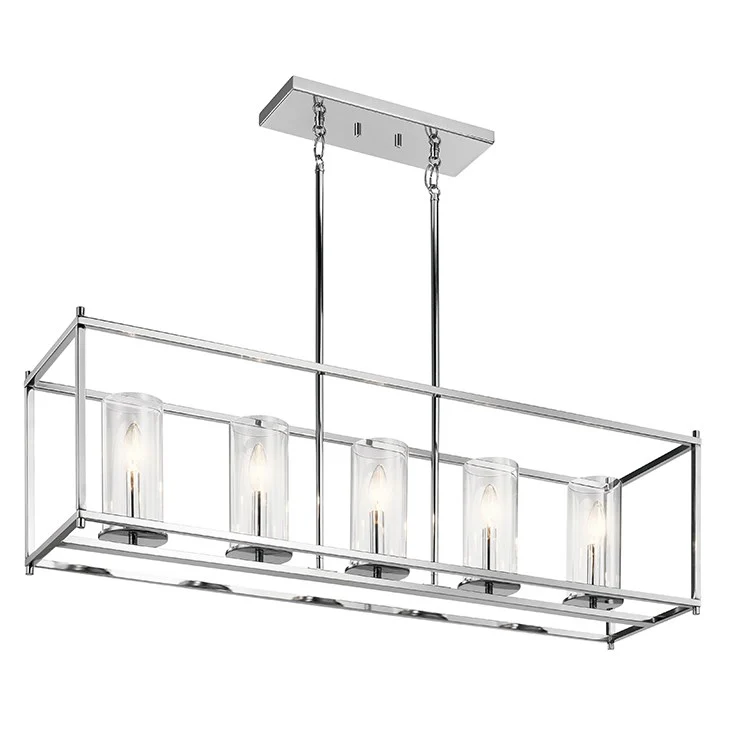 Crosby Five-Light Linear Chandelier - Frankwebs