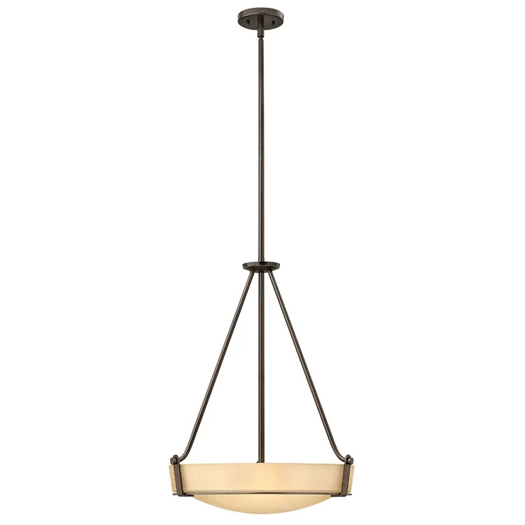 Hathaway Single-Light LED Stem-Hung Foyer Pendant - Frankwebs