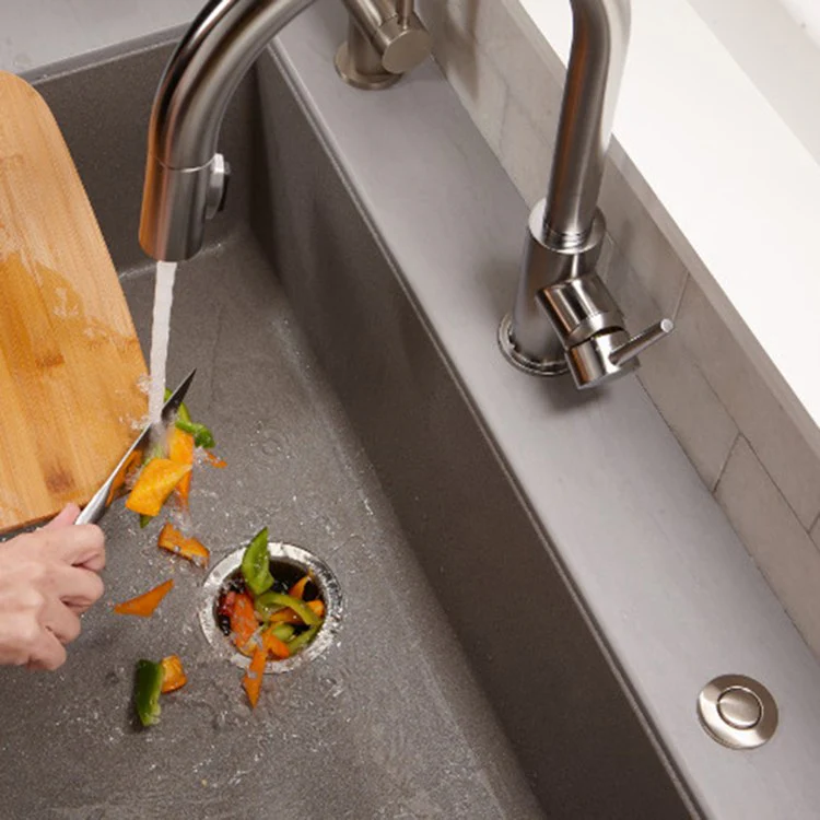 Dual Outlet Disposal Air Switch for Sink or Countertop Mount - Frankwebs