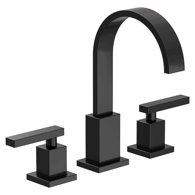 Secant Two Handle Widespread Bathroom Faucet with Drain - Frankwebs