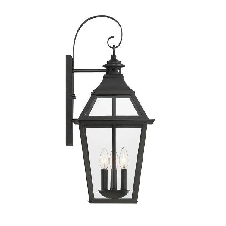 Jackson Three-Light Outdoor Wall Sconce - Frankwebs