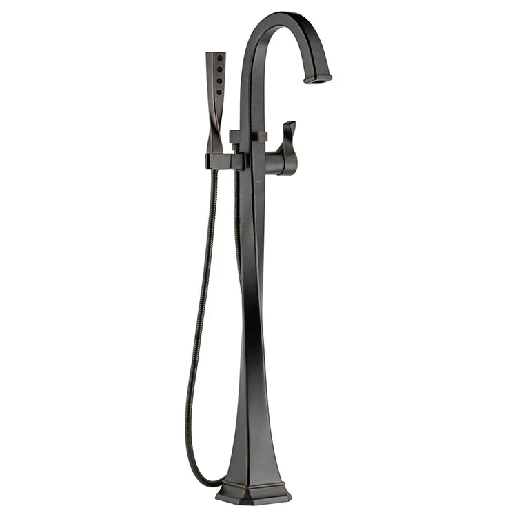 Virage Single Handle Freestanding Tub Filler with Handshower - Frankwebs