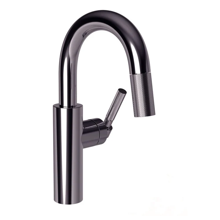 Bar Faucet Muncy 1 Lever ADA Satin Gold PVD Pull Down Swivel Brass Spout Height 7-1/2 Inch 1.8 Gallons per Minute - Frankwebs