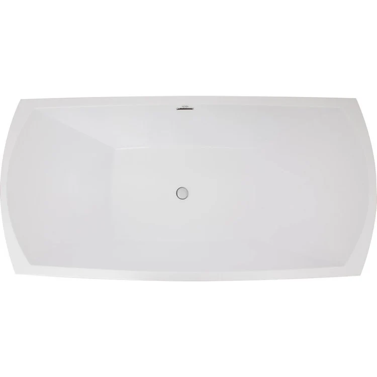 Soaking Tub Metro Collection Denali 70 x 36 Inch Freestanding Center Biscuit Hydroluxe SS - Frankwebs