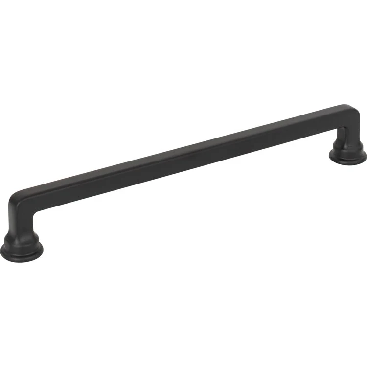 Drawer Pull Atlas Oskar Matte Black Zinc Alloy 7-9/16 Inch - Frankwebs