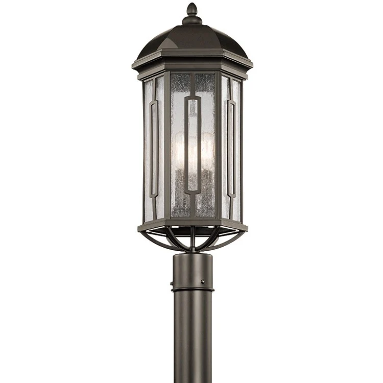 Galemore Three-Light Outdoor Post Lantern - Frankwebs