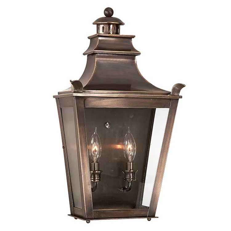 Dorchester Two-Light Medium Outdoor Pocket Lantern - Frankwebs