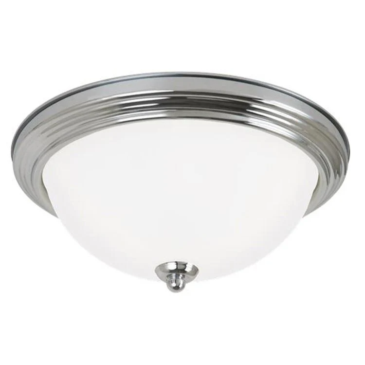 Geary Two-Light LED Flush Mount Ceiling Fixture - Frankwebs