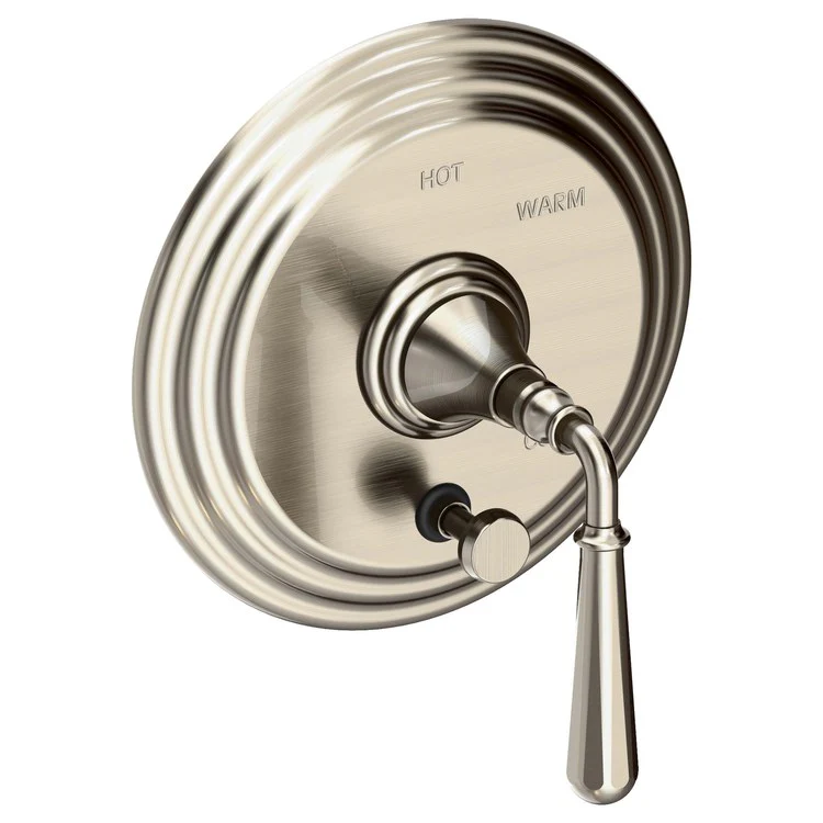 Bevelle Pressure Balance Tub/Shower Valve Trim Only with Lever Handle - Midnight Chrome - Frankwebs