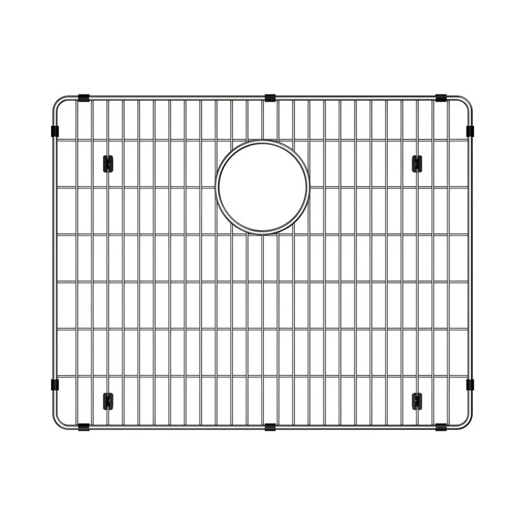 Sink Grid Crosstown Bottom Grid 19.5 x 15.5 Inch Polished Stainless Steel - Frankwebs