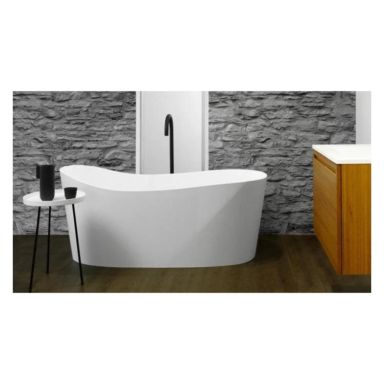 Tub Wave less Overflow Trim Chrome Drain Cover White True High Gloss - Frankwebs