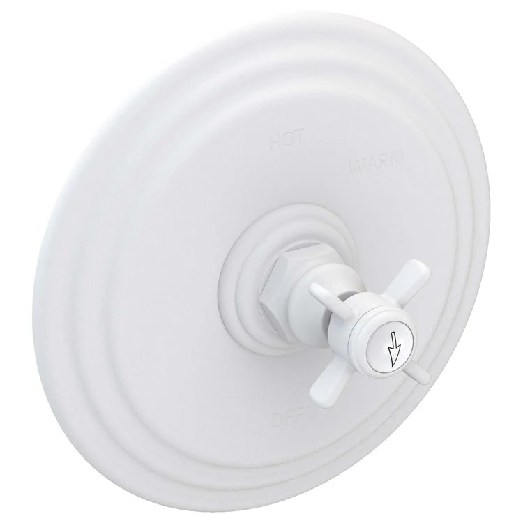 Pressure Balance Valve Trim Fairfield Round 1 Cross English Bronze ADA Depth 3-4/5 Inch - Frankwebs