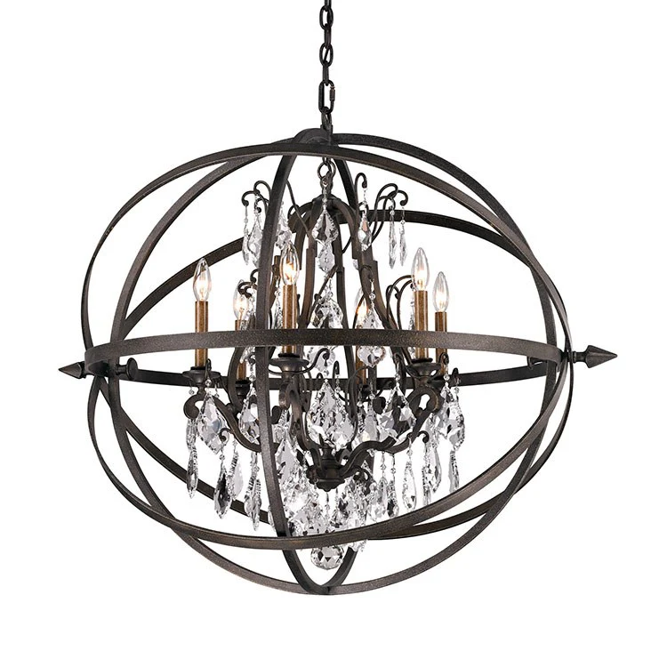 Byron Six-Light Extra-Large Chandelier - Frankwebs