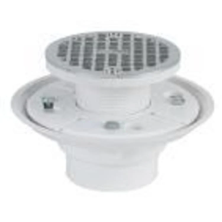 Shower Drain Low Profile 2 x 3 Inch Chrome Plated PVC - Frankwebs