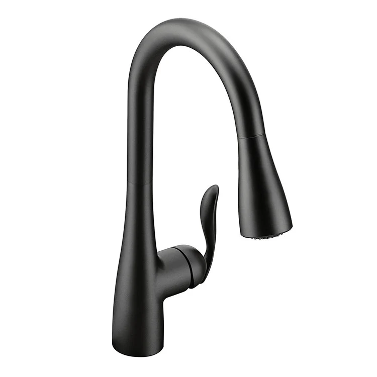 Arbor Single Handle High-Arc Pull Down Kitchen Faucet - Frankwebs