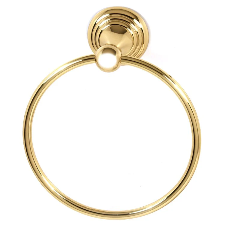 Towel Ring Embassy Bath 7 Inch Polished Chrome Brass 3-1/4 Inch - Frankwebs